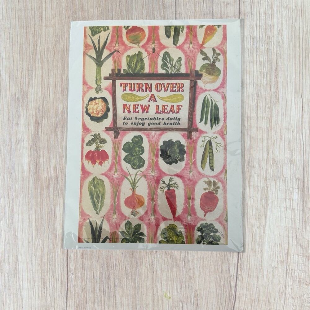NEW Turn Over a New Leaf - James Fitton print
